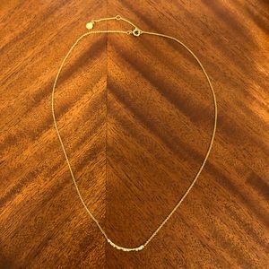 Gorjana Dainty Gold Bar Necklace